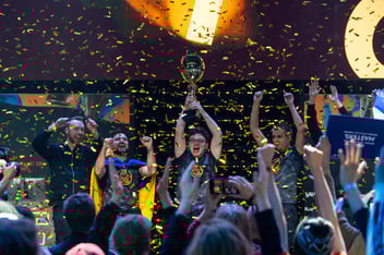 ENCE esports celebrations