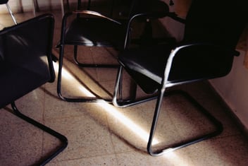 Chairs in an office