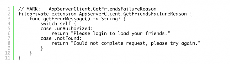 get friends error