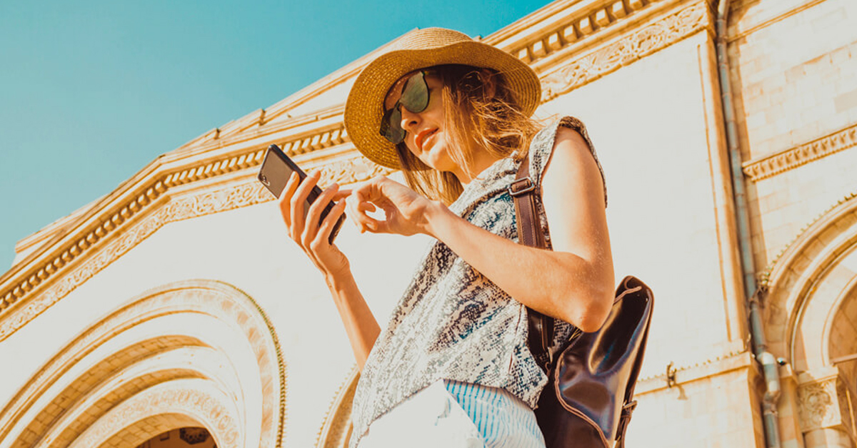 Women on holiday